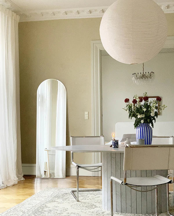 Miroir Arko n° 2 | Design Vintage Chic avec Cadre en Fer - 160 x 50 cm