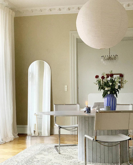 Miroir Arko n° 2 | Design Vintage Chic avec Cadre en Fer - 160 x 50 cm